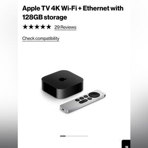 Apple TV 4K WiFi + Ethernet 3rd generation